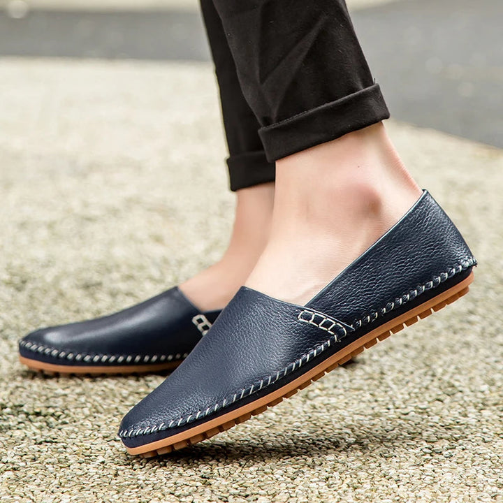 Higinio | Mocasines de piel ligeros