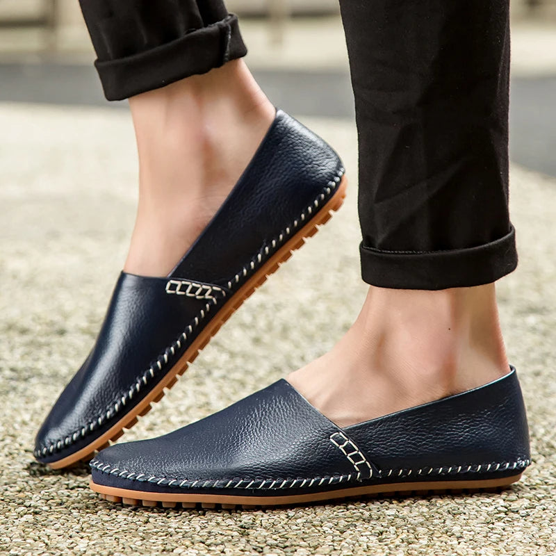 Higinio | Mocasines de piel ligeros