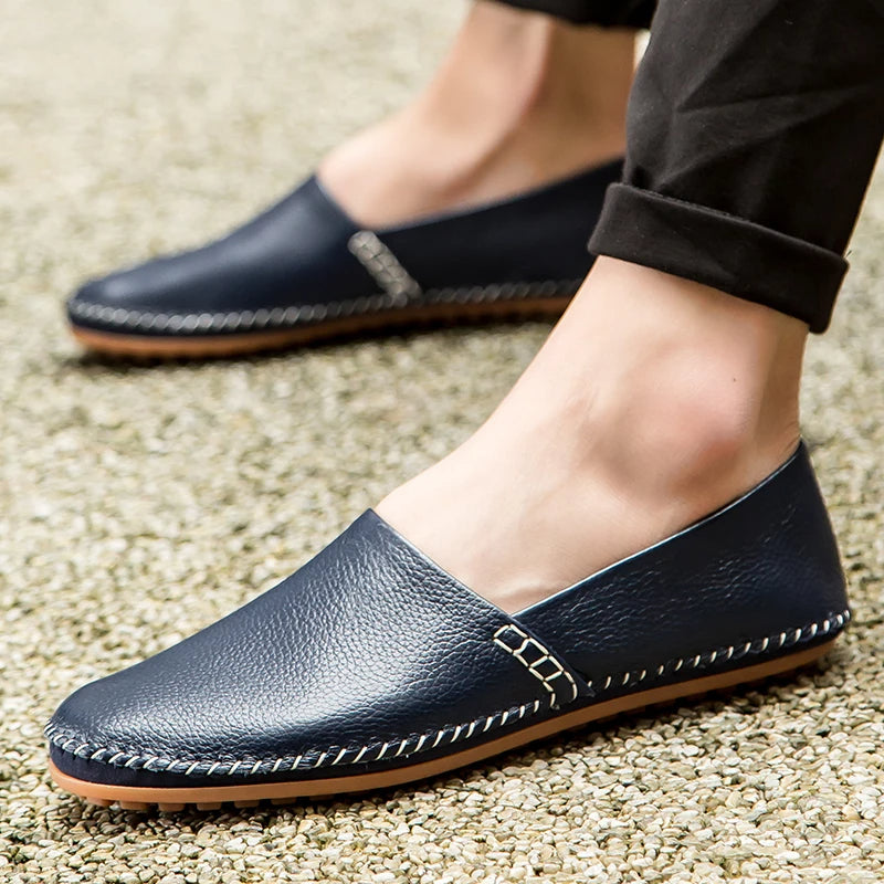 Higinio | Mocasines de piel ligeros