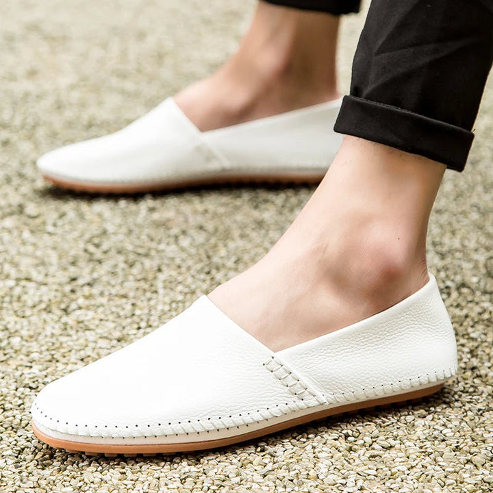Higinio | Mocasines de piel ligeros