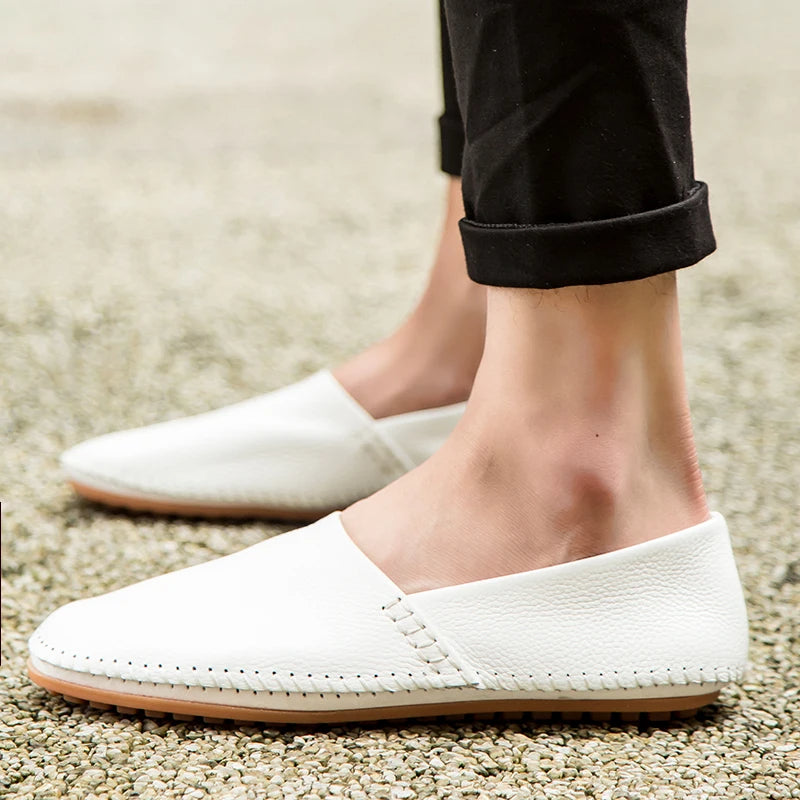 Higinio | Mocasines de piel ligeros