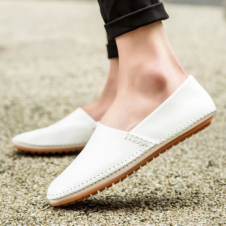 Higinio | Mocasines de piel ligeros