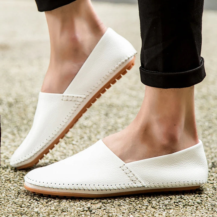 Higinio | Mocasines de piel ligeros