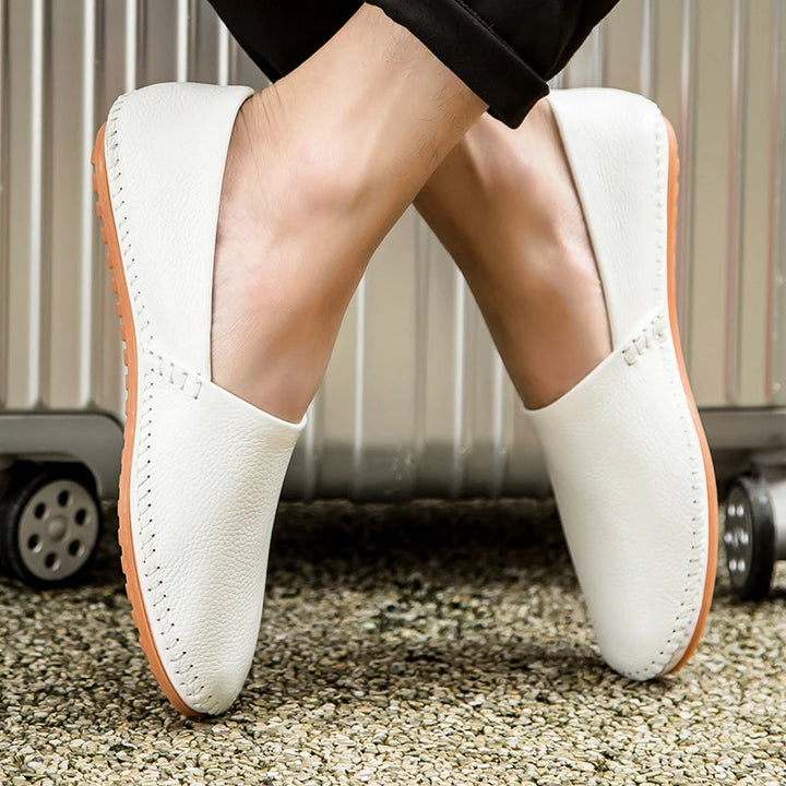 Higinio | Mocasines de piel ligeros