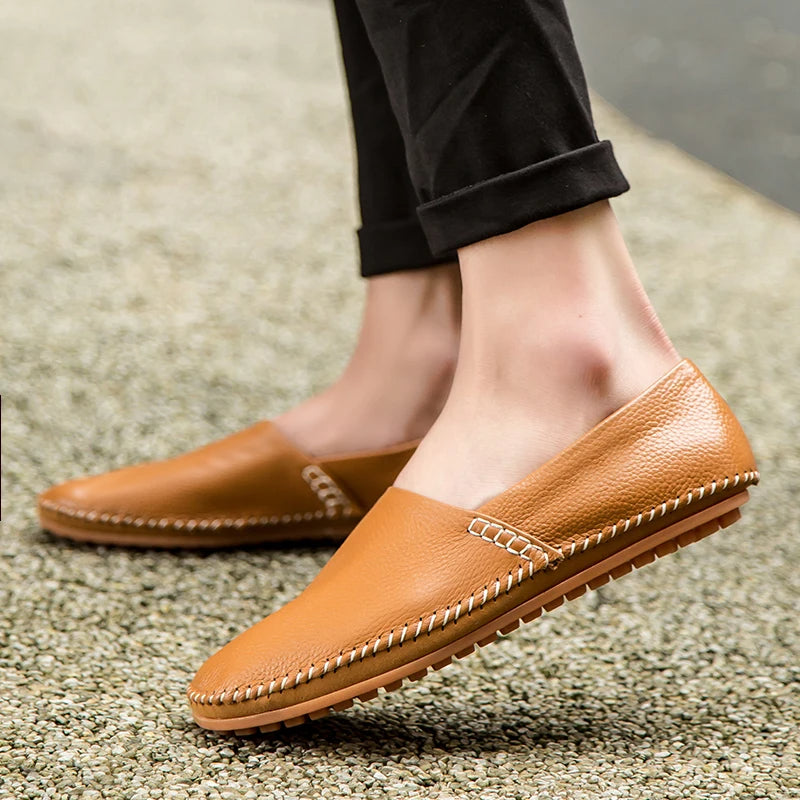 Higinio | Mocasines de piel ligeros