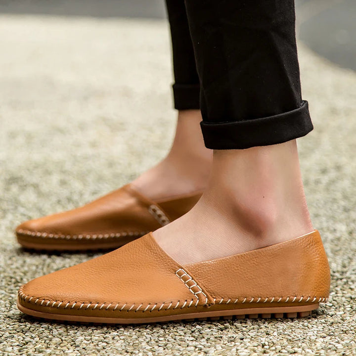 Higinio | Mocasines de piel ligeros