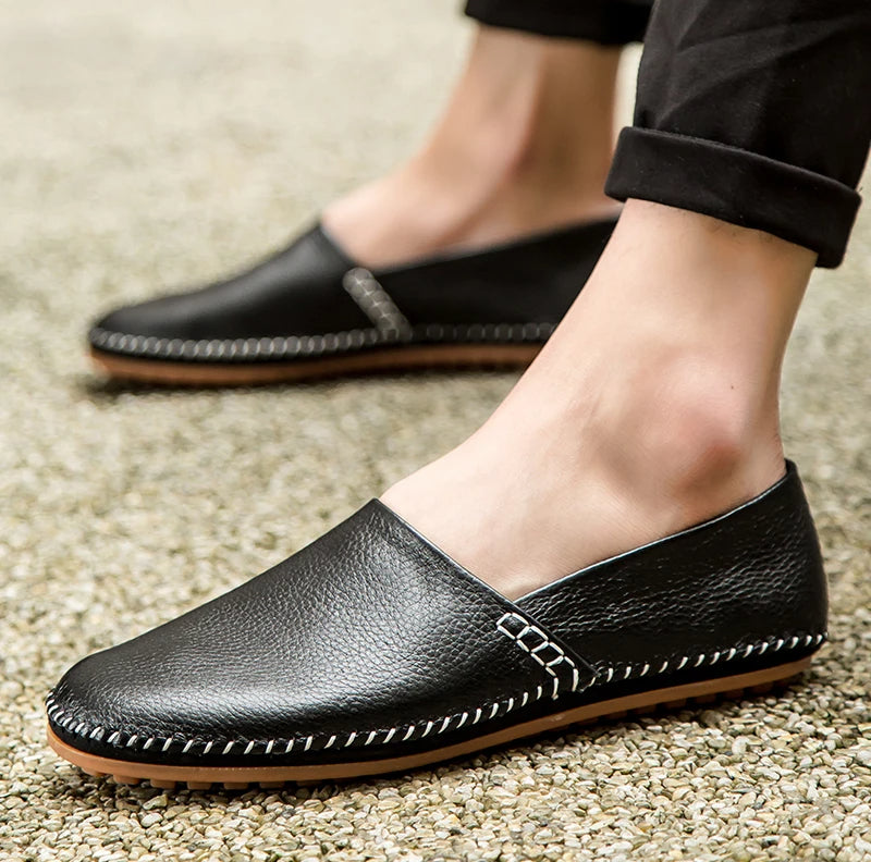 Higinio | Mocasines de piel ligeros