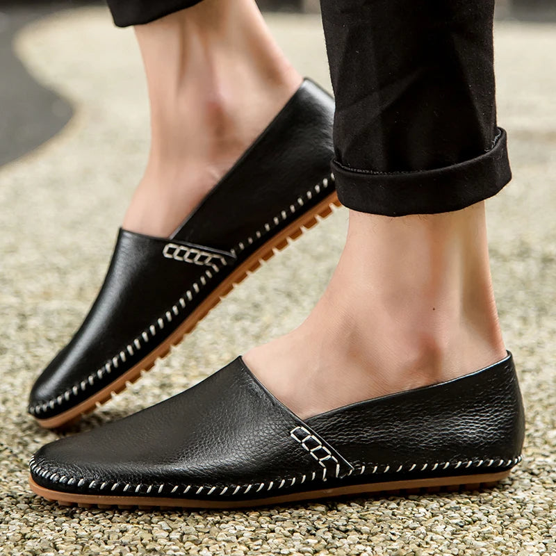 Higinio | Mocasines de piel ligeros