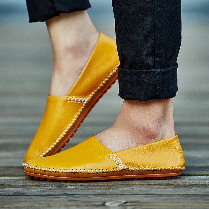 Higinio | Mocasines de piel ligeros
