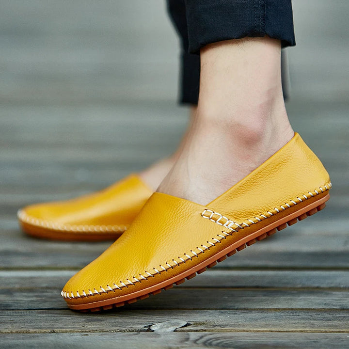 Higinio | Mocasines de piel ligeros