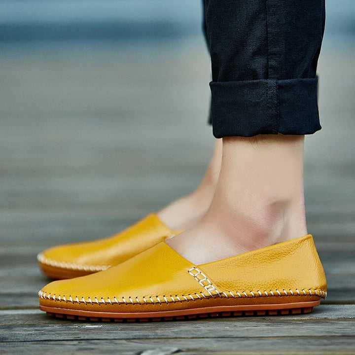 Higinio | Mocasines de piel ligeros