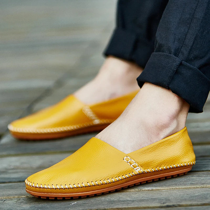 Higinio | Mocasines de piel ligeros