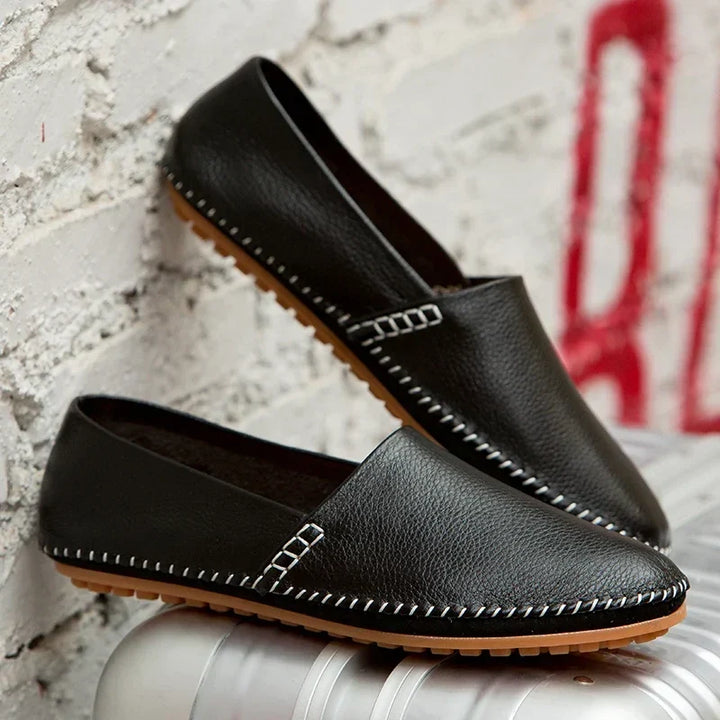 Higinio | Mocasines de piel ligeros