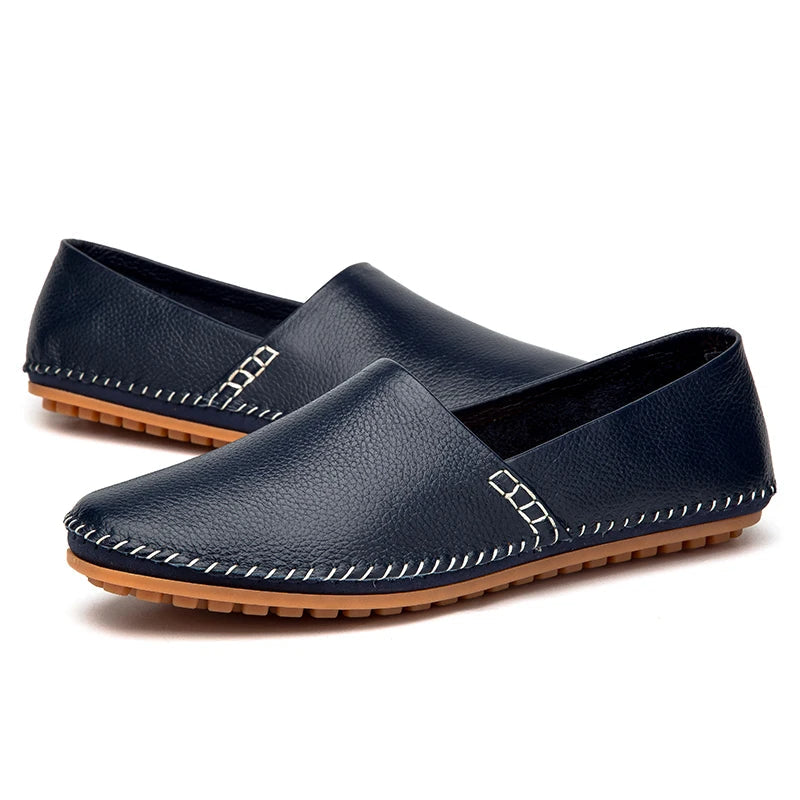 Higinio | Mocasines de piel ligeros