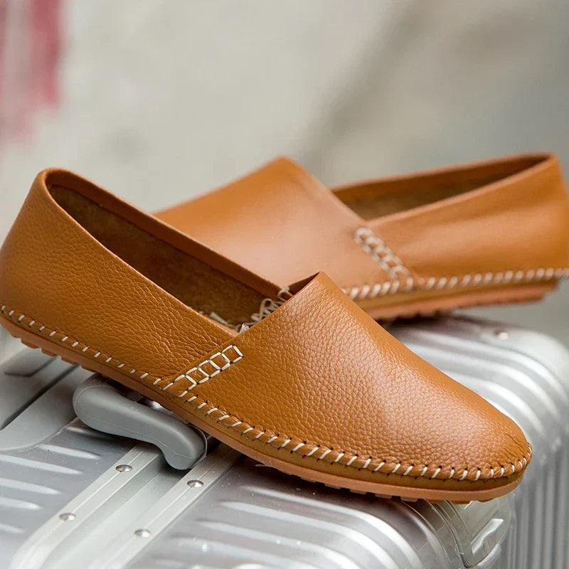 Higinio | Mocasines de piel ligeros