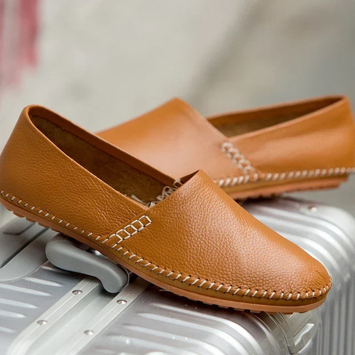 Higinio | Mocasines de piel ligeros