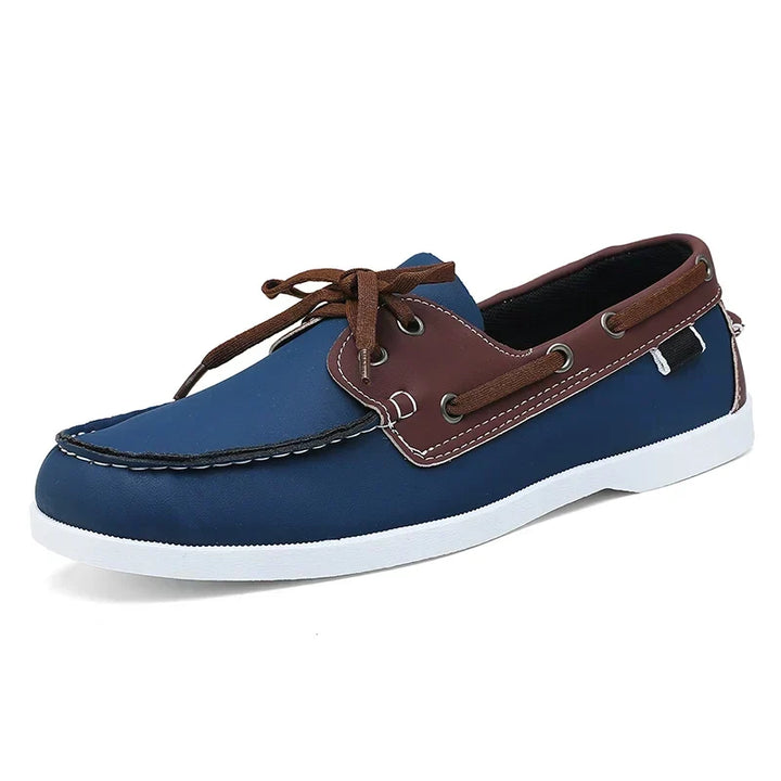 Hilario | Mocasines negros de piel para el trabajo