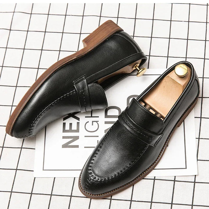 Hugo | Mocasines de piel para ocasiones formales