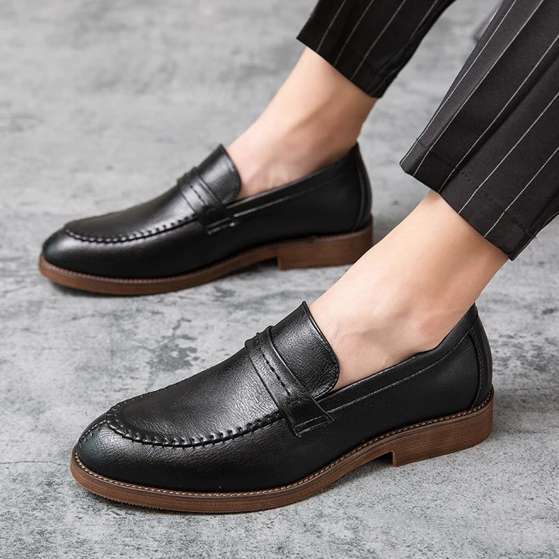 Hugo | Mocasines de piel para ocasiones formales