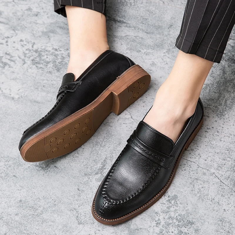 Hugo | Mocasines de piel para ocasiones formales
