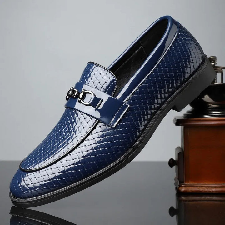 Humberto | Mocasines blancos de piel de vestir