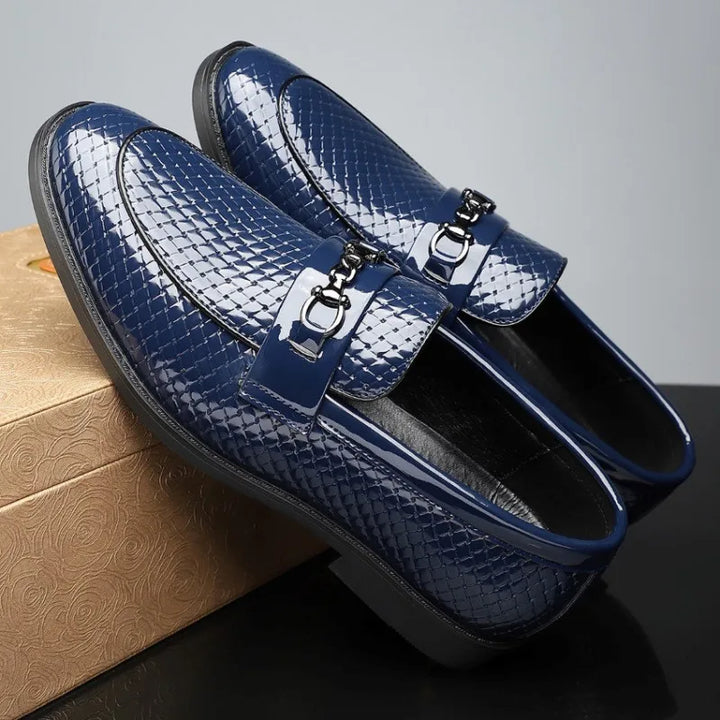 Humberto | Mocasines blancos de piel de vestir