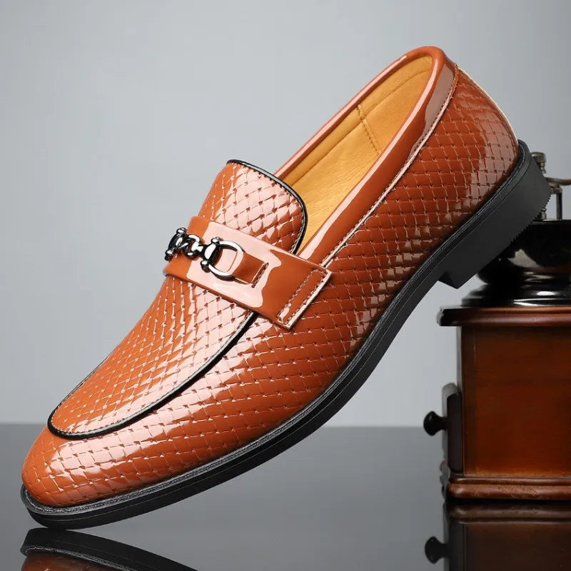 Humberto | Mocasines blancos de piel de vestir