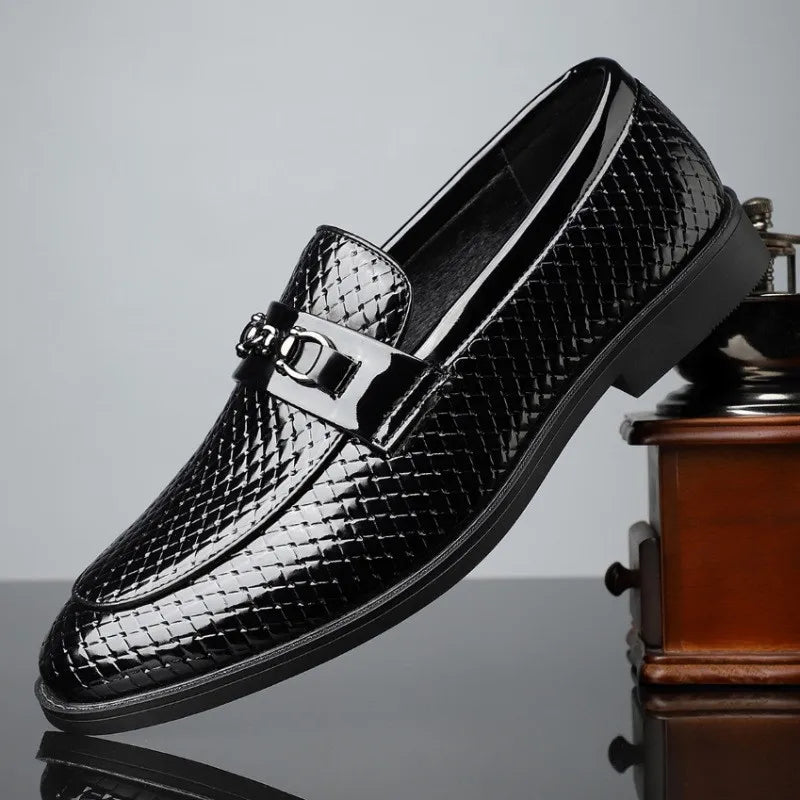Humberto | Mocasines blancos de piel de vestir