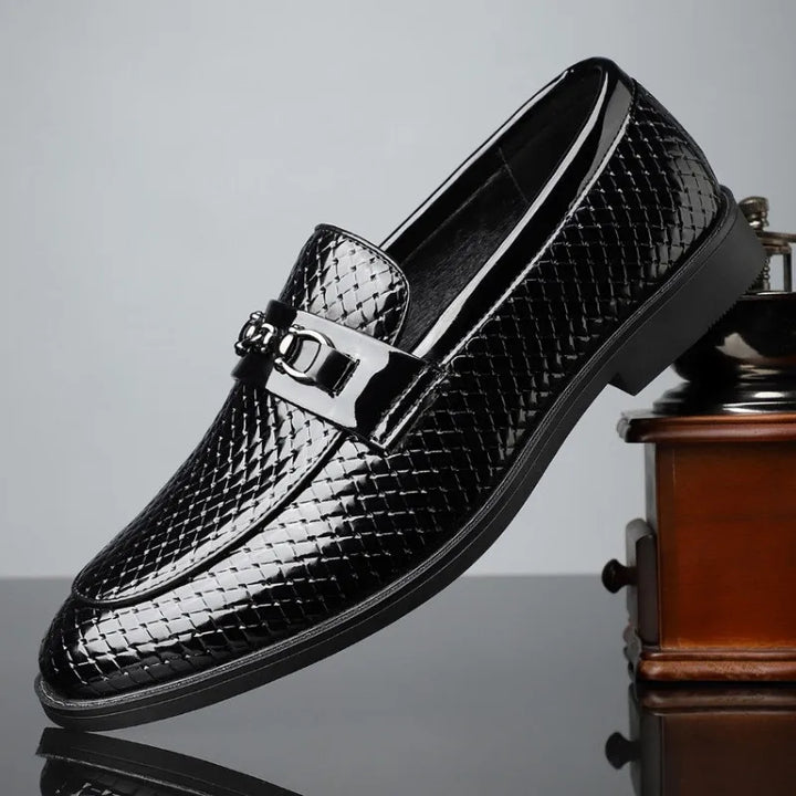 Humberto | Mocasines blancos de piel de vestir