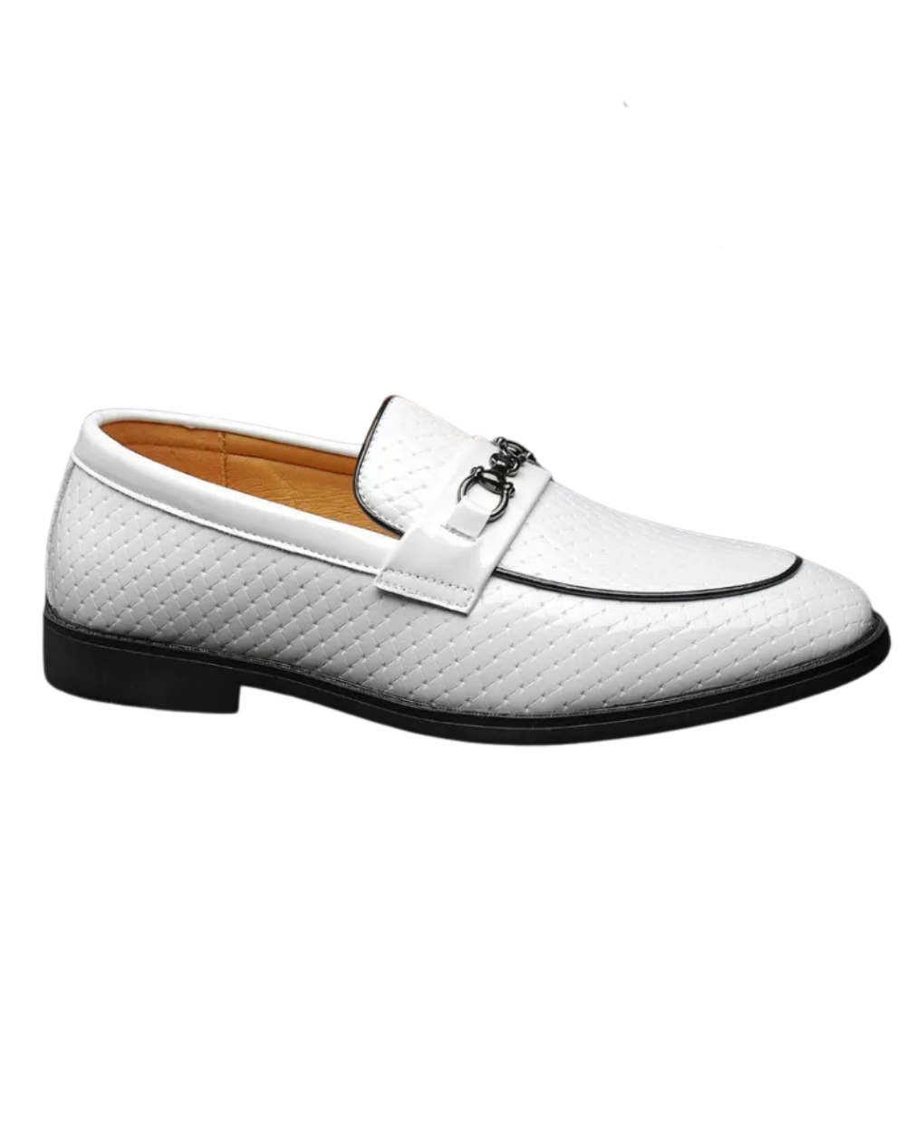 Humberto | Mocasines blancos de piel de vestir