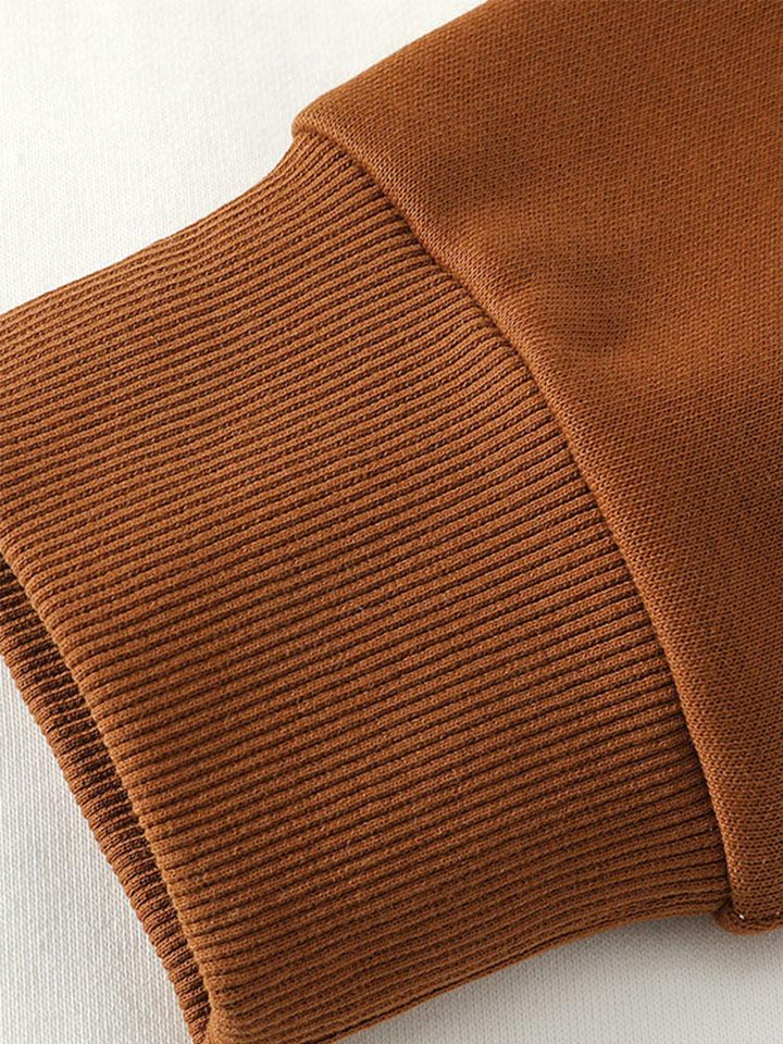 Ignacio | Sudadera de bloques de color con cuello redondo