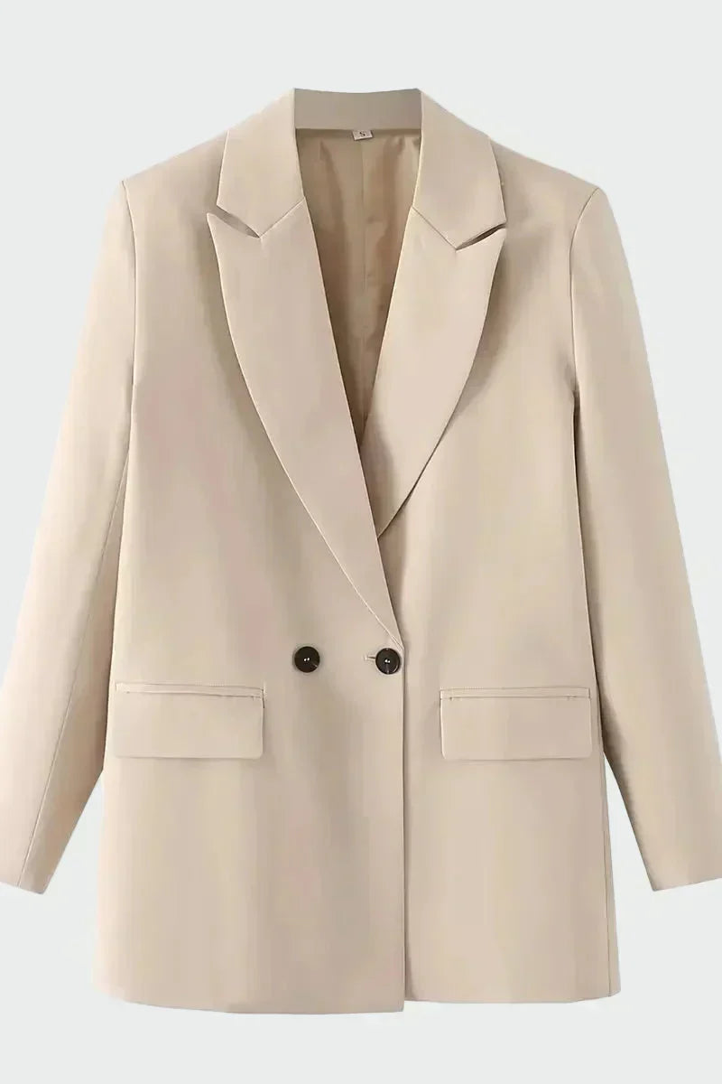 Inés | Blazer oversize de línea moderna