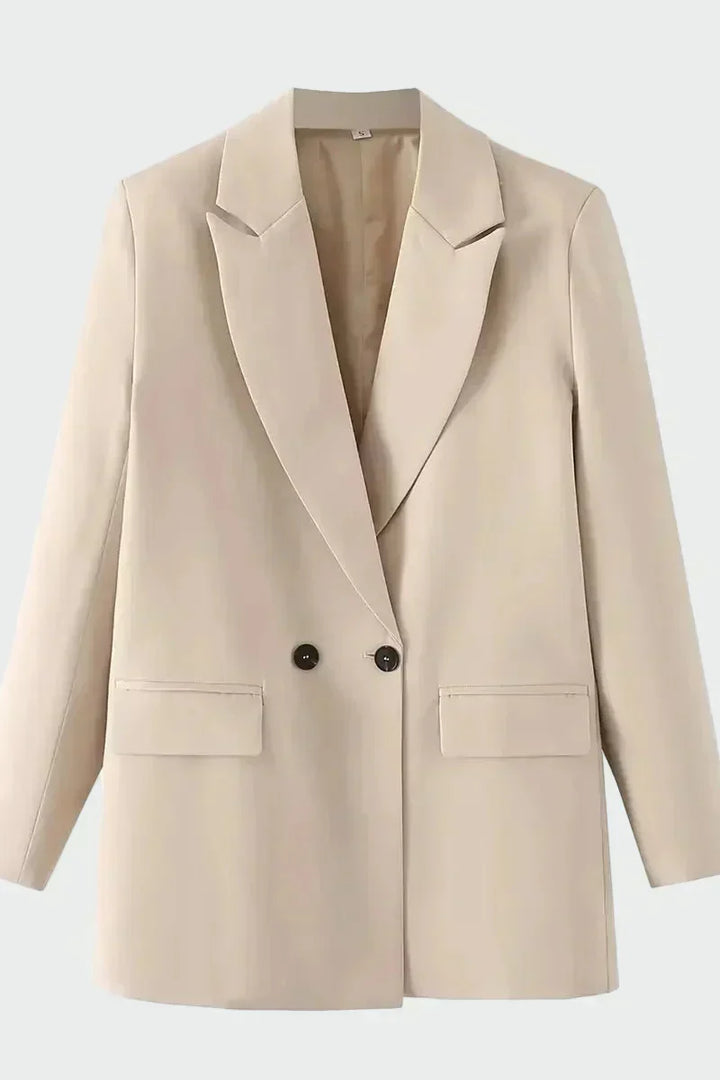 Inés | Blazer oversize de línea moderna