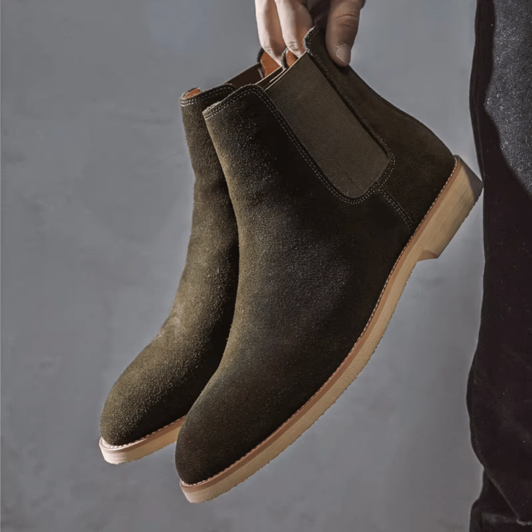 Isaac | Botines Chelsea con efecto ante