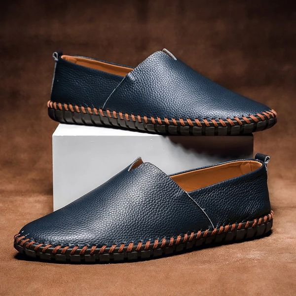 Isaac | Mocasines de piel cosidos a mano