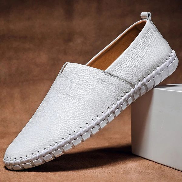 Isaac | Mocasines de piel cosidos a mano