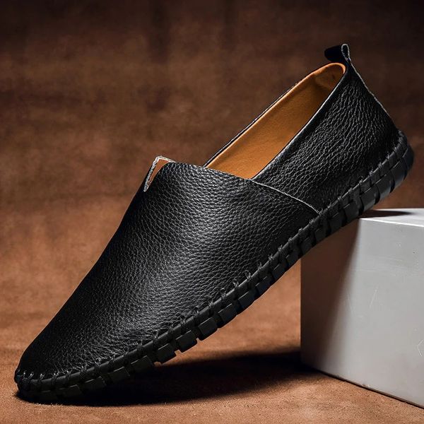 Isaac | Mocasines de piel cosidos a mano