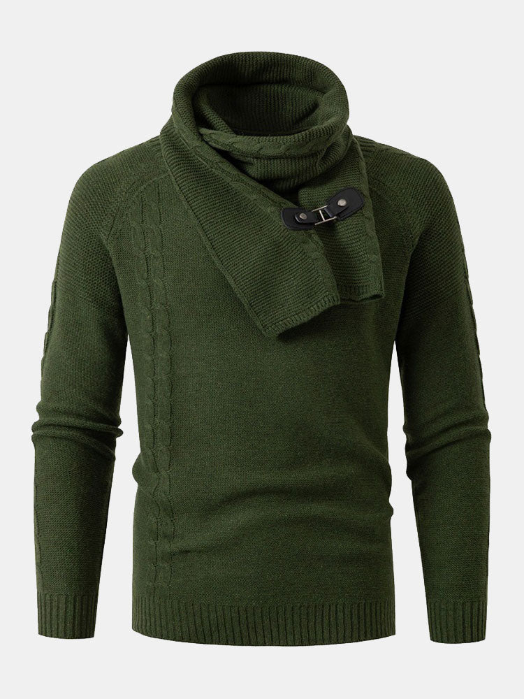Isidoro | Jersey con cuello chal desmontable