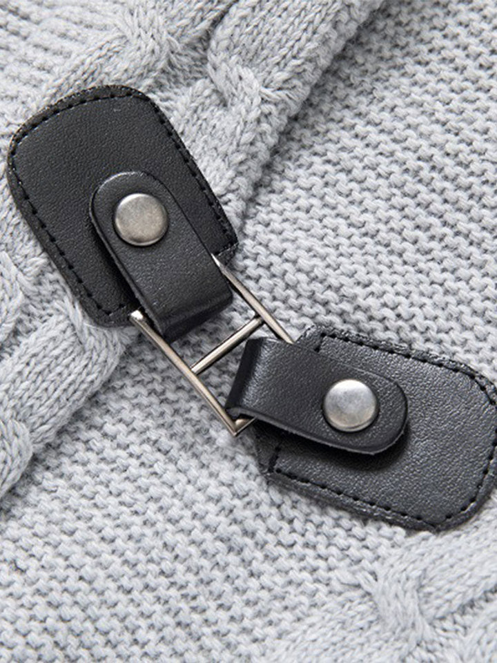 Isidoro | Jersey con cuello chal desmontable