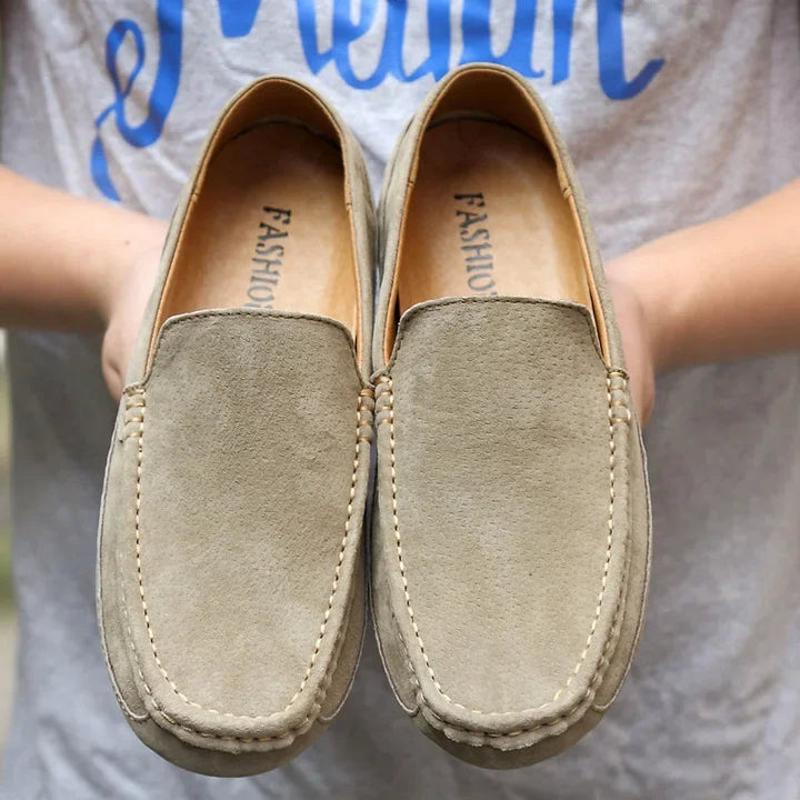 Isidoro | Mocasines de ante de calidad premium