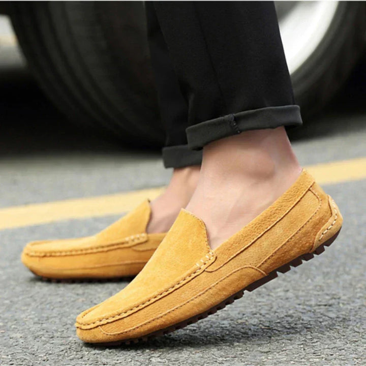 Isidoro | Mocasines de ante de calidad premium