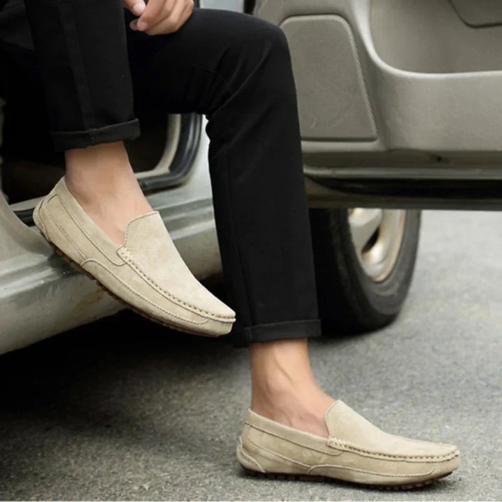 Isidoro | Mocasines de ante de calidad premium