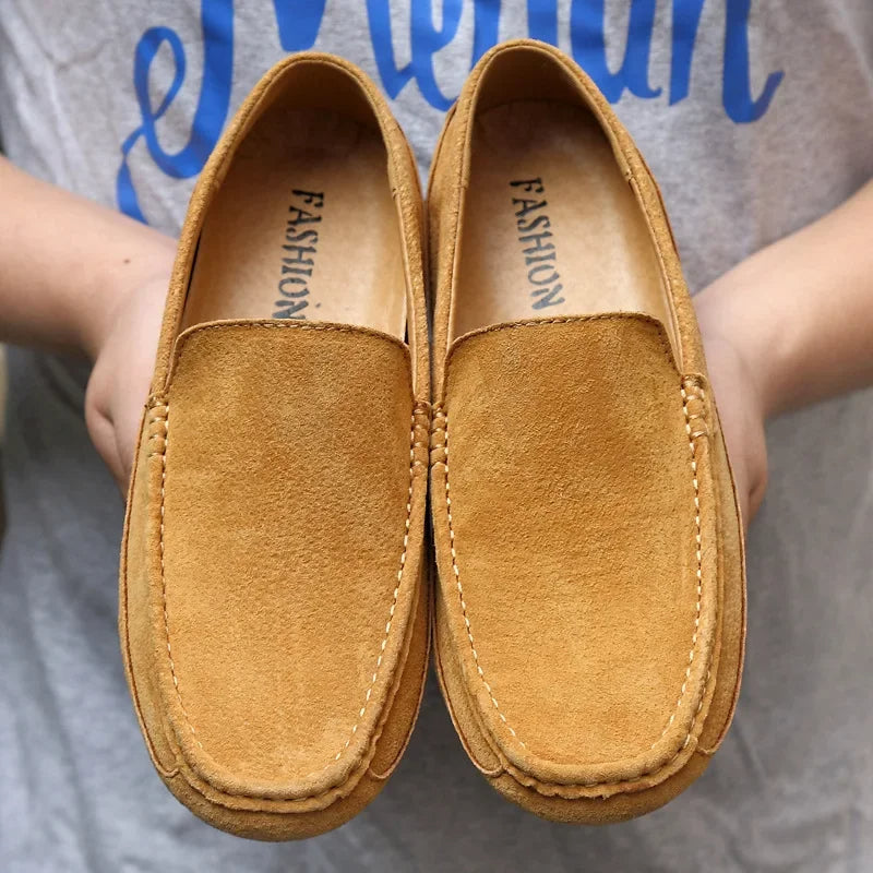 Isidoro | Mocasines de ante de calidad premium