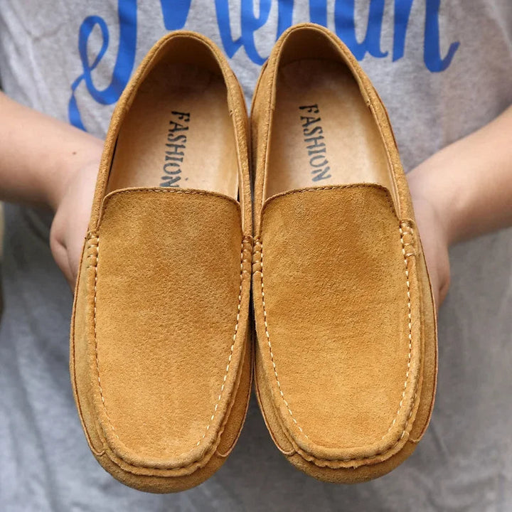 Isidoro | Mocasines de ante de calidad premium