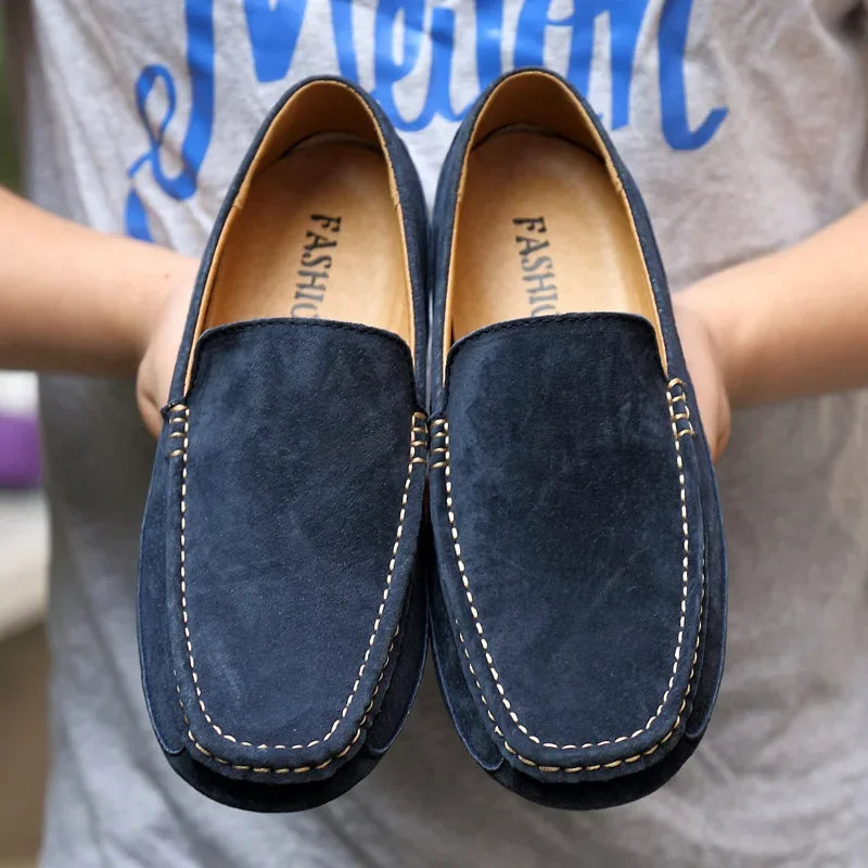 Isidoro | Mocasines de ante de calidad premium