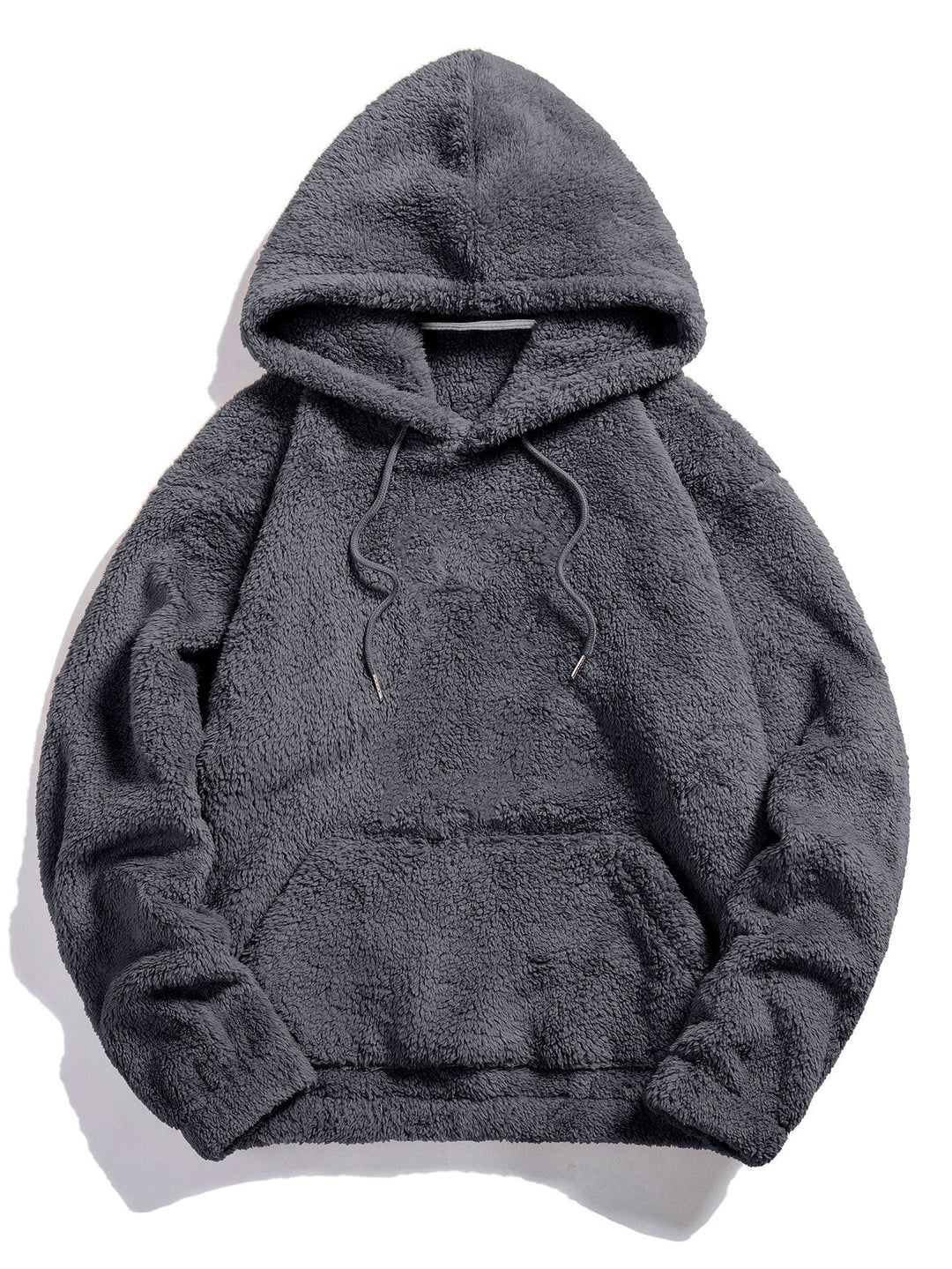 Ismael | Sudadera con capucha básica de borreguito