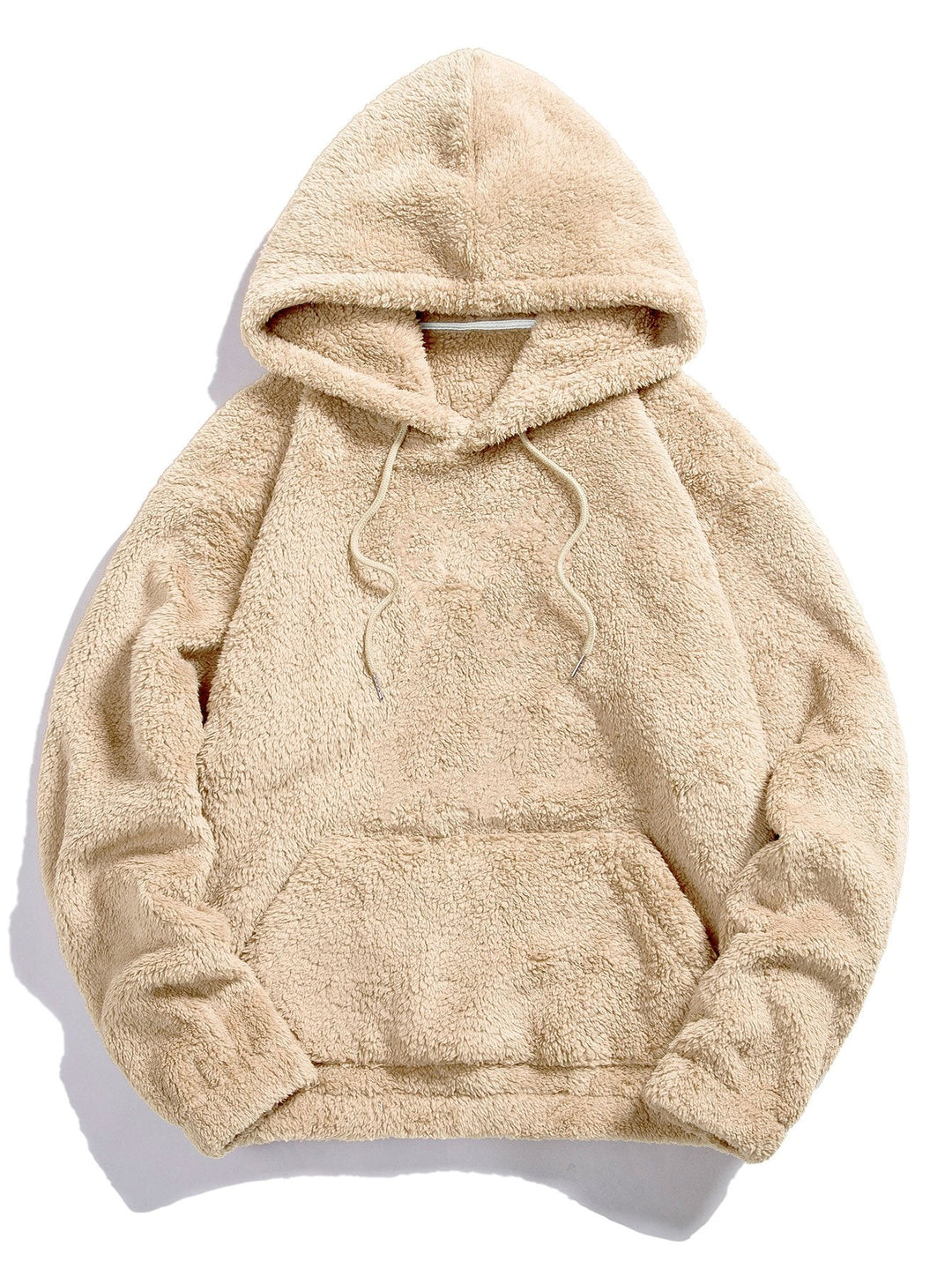 Ismael | Sudadera con capucha básica de borreguito
