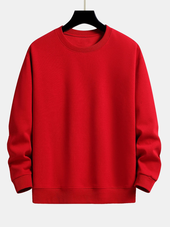 Jaime | Sudadera básica con corte relajado