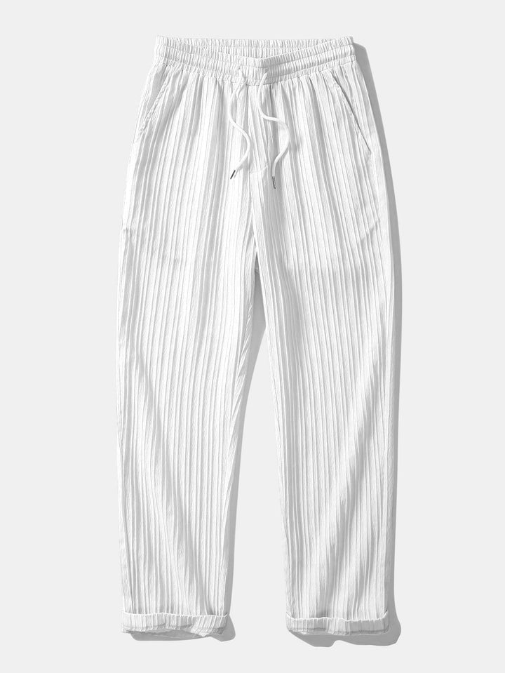 Jeremías | Pantalón texturizado con cordón
