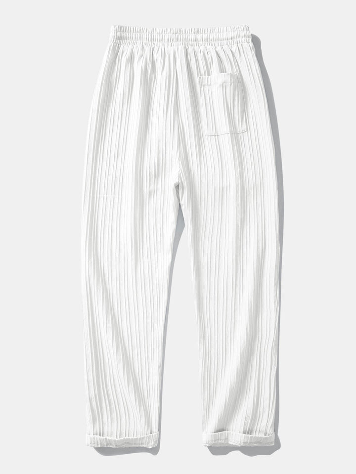 Jeremías | Pantalón texturizado con cordón